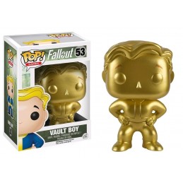 Funko Funko Pop Games Fallout Vault Boy (Gold) Edition Limitée