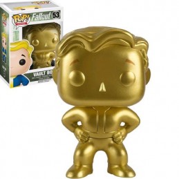 Funko Funko Pop Games Fallout Vault Boy (Gold) Edition Limitée