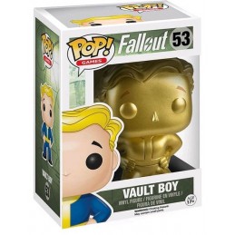 Funko Funko Pop Games Fallout Vault Boy (Gold) Edition Limitée