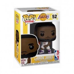 Funko Funko Pop Basketball NBA N°52 LeBron James (Lakers) (White Jersey) Vinyl Figure