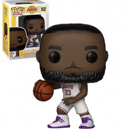 Funko Pop N°52 Basketball NBA LeBron James (Lakers) (White Jersey) Vinyl Figur