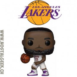Funko Pop Basketball NBA LeBron James (Lakers) (White Jersey) Vinyl Figure