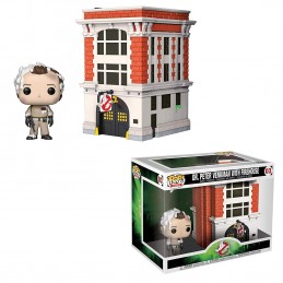 Funko Funko Pop! Town Ghostbusters Dr. Peter Venkman with Firehouse Vinyl Figure