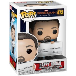 Funko Funko Pop Marvel Spider-Man Far From Home Happy HoganFunko Pop Marvel Spider-Man Far From Home Happy Hogan Vaulted Viny...