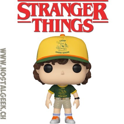 Funko Funko Pop TV Stranger Things Dustin (Camp) Vinyl Figure