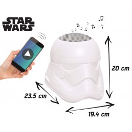 Star Wars Enceinte Bluetooth Lumineuse Stormtrooper