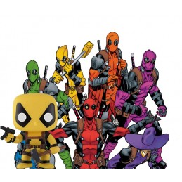 Funko Funko Pop Marvel Deadpool Rainbow Squad Slapstick Vaulted Edition Limitée
