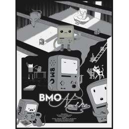 Funko Funko Pop Television Adventure TimeFunko Pop Television Adventure Time BMO Noir Exclusive Vaulted Vinyl Figure