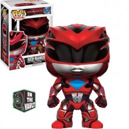 Funko Funko Pop Movies Power Rangers Red Ranger Vaulted Vinyl Figure