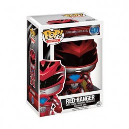 Funko Funko Pop Movies Power Rangers Red Ranger Vaulted Vinyl Figure