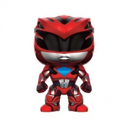 Funko Funko Pop Movies Power Rangers Red Ranger Vaulted Vinyl Figure