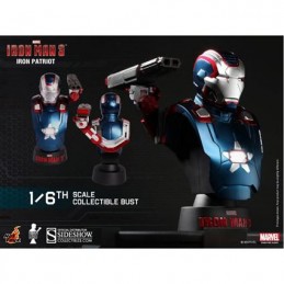 Iron Man 3 - Buste Iron Patriot 1/6 Hot Toy