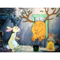 Disney Winnie The Pooh Limited Premium Figure Rabbit House 19 cm Sega