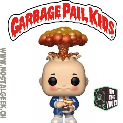 Funko Funko Pop NYCC 2018 GPK Garbage Pail Kids (Les Crados) Adam Bomb (Metallic) Vaulted Edition Limitée