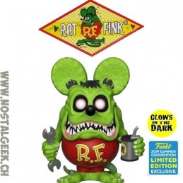 Funko Funko SDCC 2019 Rat Fink GITD Exclusive Vinyl Figure