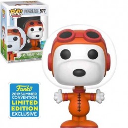 Funko Pop N°577 SDCC 2019 Peanuts Astronaut Snoopy Exclusive Vinyl Figure