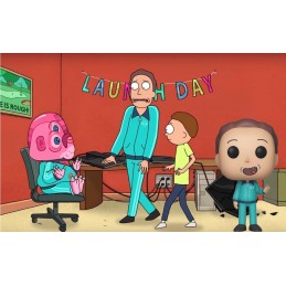 Funko Pop N°574 SDCC 2019 Rick And Morty Tracksuit Jerry Vaulted Exclusive Vinyl Figur