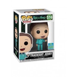 Funko Pop N°574 SDCC 2019 Rick And Morty Tracksuit Jerry Vaulted Exclusive Vinyl Figur