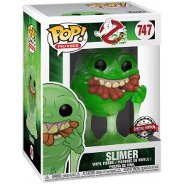 Funko Funko Pop Movies Ghostbusters Slimer Slimer (with Hot Dogs) (Translucent) Edition Limitée