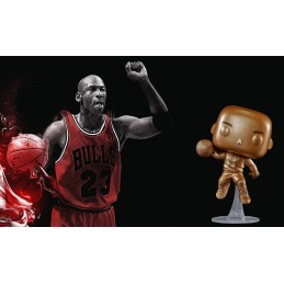 Funko Funko Pop N°54 Basketball NBA Michael Jordan (Slam Dunk) (Bronze) Edition Limitée
