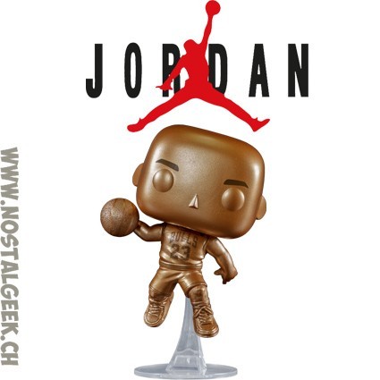 Funko Funko Pop N°54 Basketball NBA Michael Jordan (Slam Dunk) (Bronze) Edition Limitée