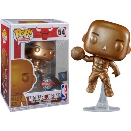 Funko Funko Pop N°54 Basketball NBA Michael Jordan (Slam Dunk) (Bronze) Edition Limitée