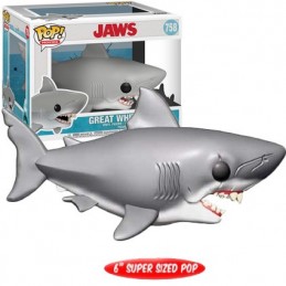 Funko Funko Pop 15 cm Films Les Dents de la Mer (Jaws) Great White Shark