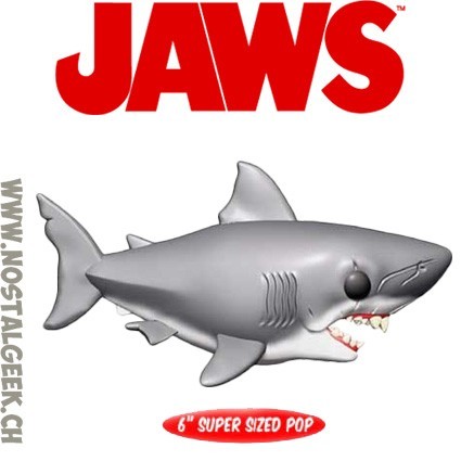 Funko Funko Pop 15 cm Movies Jaws Great White Shark Oversized Vinyl Figure