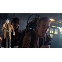 Doctor Who Wave 4 The Twelfth Doctor in Caretaker Outfit witch Backpack Action Figure