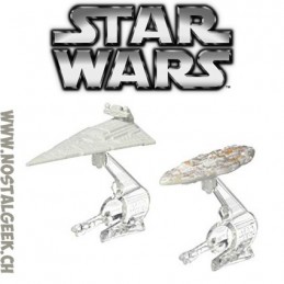 Hot Wheels Star Wars: The Force Awakens First Order TIE Fighter vs. Millennium Falcon Starship 2-Pack