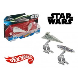 Hot Wheels Star Wars Star Destroyer vs. Mon Calamari Cruiser 2-Pack