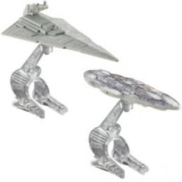 Hot Wheels Star Wars Star Destroyer vs. Mon Calamari Cruiser 2-Pack