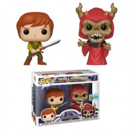 Funko Funko Disney SDCC 2019 Taram et le Chaudron Magique - Taran & Horned King (2-Pack) Vaulted Edition Limitée