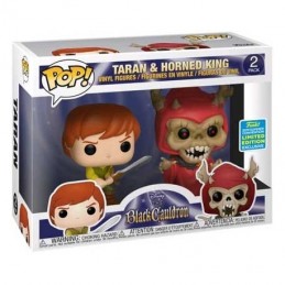 Funko Funko Disney SDCC 2019 Taram et le Chaudron Magique - Taran & Horned King (2-Pack) Vaulted Edition Limitée