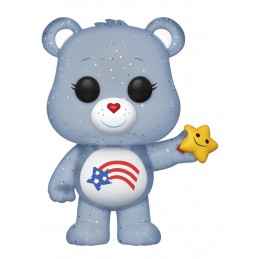Funko Funko Pop Animation Care Bear (Bisounours) America Cares Bear Translucent Edition Limitée