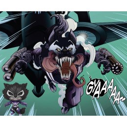 Funko Funko Pop Marvel Venom Venomized Rocket Raccoon