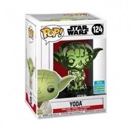 Funko Funko Pop SDCC 2019 Star Wars Yoda (Green Chrome) Edition Limitée