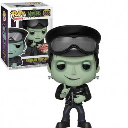 Funko Funko Pop! Television The Munsters Herman Munster (Biker) Edition Limitée