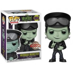 Funko Funko Pop! Television The Munsters Herman Munster (Biker) Edition Limitée