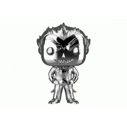 Funko Funko Pop Games Batman Arkham Asylum The Joker Silver Chrome Vinyl Figure