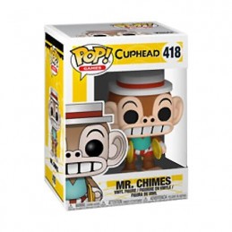 Funko Pop N°418 Games Cuphead Mr. Chimes Edition Limitée