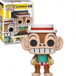 Funko Pop N°418 Games Cuphead Mr. Chimes Edition Limitée