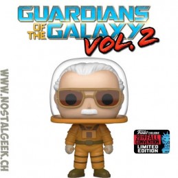 Funko Funko Pop NYCC 2019 Marvel Guardians of the Galaxy Stan Lee (Astronaut) Edition Limitée