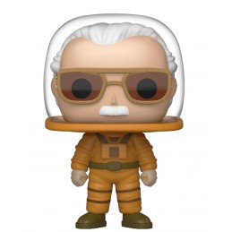 Funko Pop N°519 NYCC 2019 Marvel Guardians of the Galaxy Stan Lee (Astronaut) Exclusive Vinyl Figur