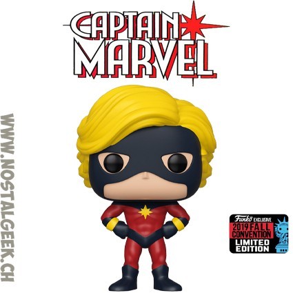 Funko Funko Pop NYCC 2019 Marvel Captain Marvel (Mar-Vell) (First Appearance) Exclusive Vinyl Figure