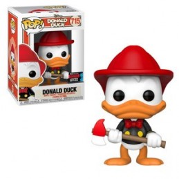 Funko Pop N°715 NYCC 2019 Donald Duck (Firefighter) Exclusive Vinyl Figur