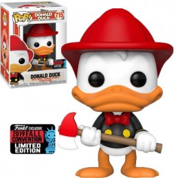 Funko Funko Pop NYCC 2019 Disney Donald Duck (Firefighter) Edition Limitée