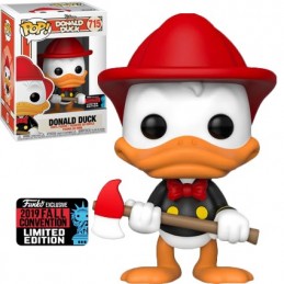 Funko Pop N°715 NYCC 2019 Donald Duck (Firefighter) Exclusive Vinyl Figur