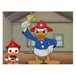 Funko Pop N°715 NYCC 2019 Donald Duck (Firefighter) Exclusive Vinyl Figur