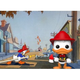 Funko Pop N°715 NYCC 2019 Donald Duck (Firefighter) Exclusive Vinyl Figur